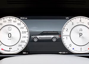Range Rover SV skin for instrument
  cluster